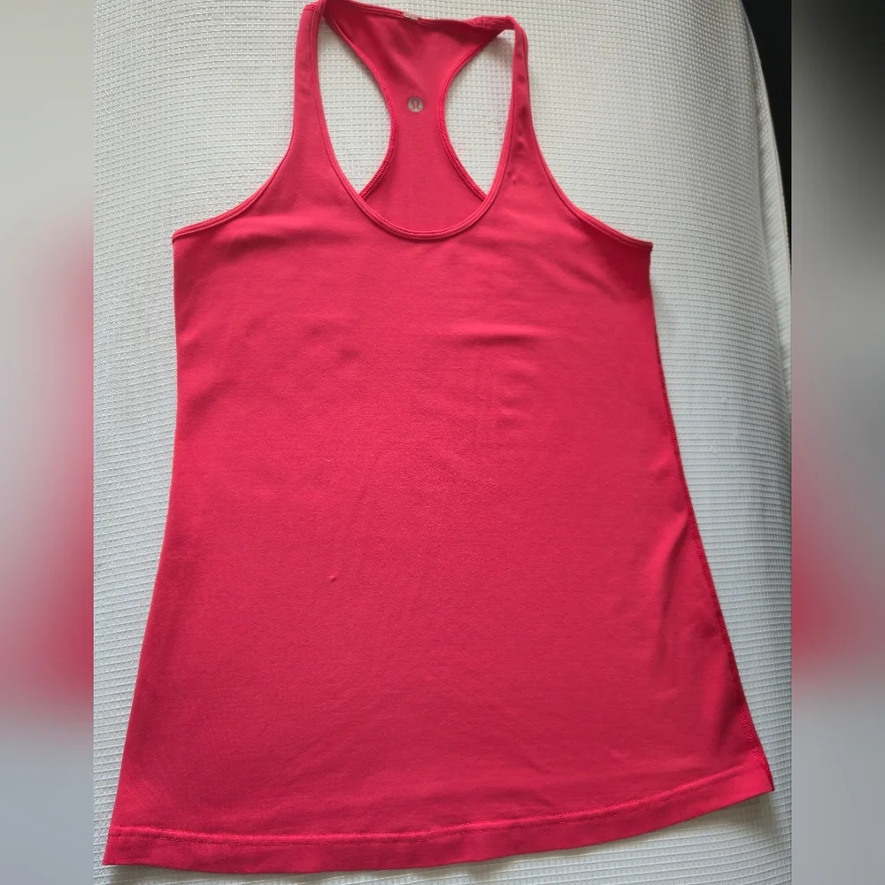 Lululemon Athletica Bright Pink Tank Top